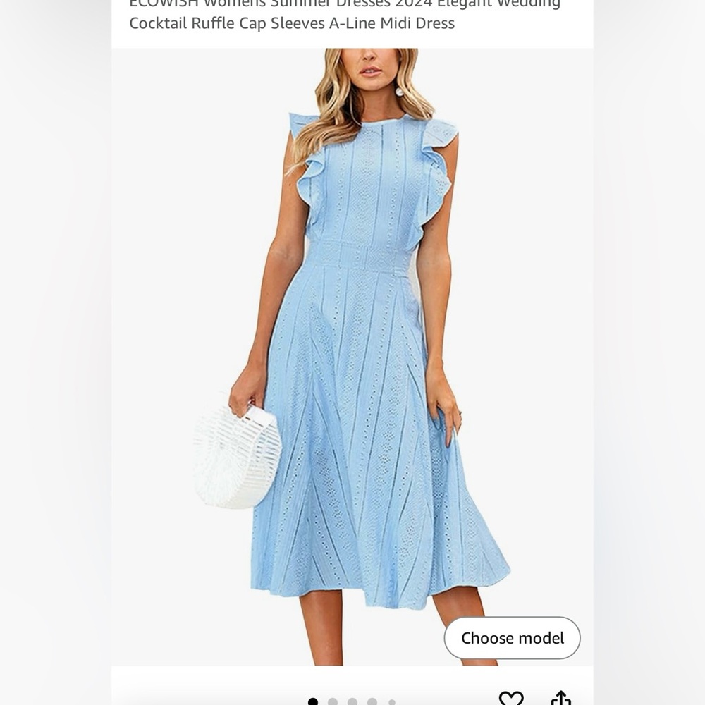 Women’s Brand New Light Blue Dress
